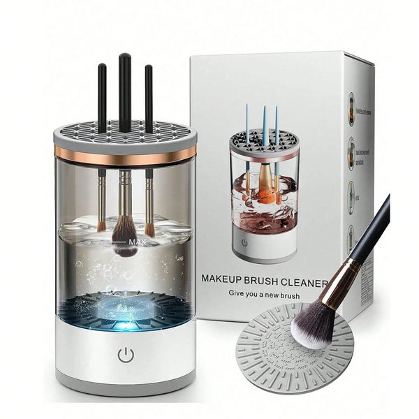 Electric Makeup Brush Cleaner Machine - aquila Bask
