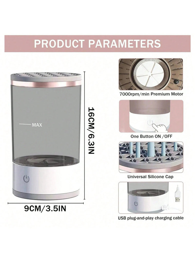 Electric Makeup Brush Cleaner Machine - aquila Bask