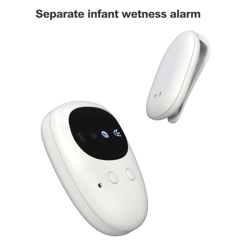 Wireless Bedwetting Alarm Pee Alarm with Receiver for Boys Grils Kids Potty Training Elder Care 10 - 20M Range Vibration Reminding - aquila Bask